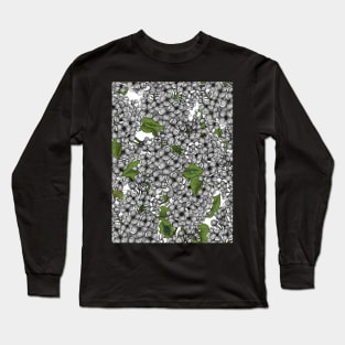 White Lilac garden Long Sleeve T-Shirt